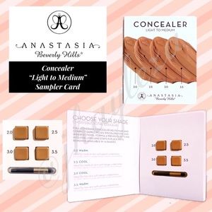 5/$5! - ANASTASIA: Concealer Sampler Card